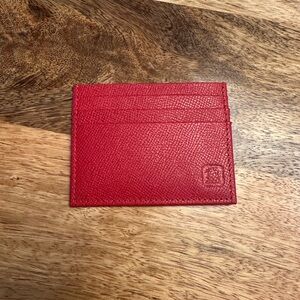 Authentic Papini Florence leather card wallet, brand new and never used.